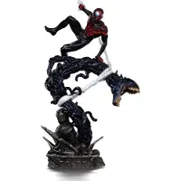 Iron Studios Spider-Man vs. Villains Diorama BDS Art Scale Statue 1/10 Miles Morales 32 cm