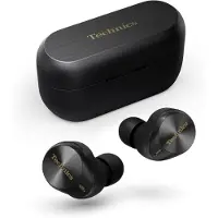 Technics Kabellose In-Ear Kopfhörer mit Geräuschunterdrückung, Bluetooth Ohrhörer mit Mikrofon, Multipoint, LDAC, 24 Std Akku, Schwarz