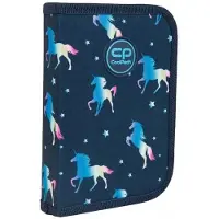 CoolPack Piórnik jednokomorowy bez wyposażenia Clipper Blue Unicorn