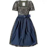 Stockerpoint Dirndl Pearl in moosgrün | Gr.: 38