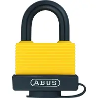 ABUS PADLOCK YELLOW 50265 45X70 MM