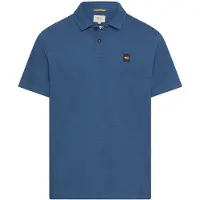 Camel Menswear Polos 1/2 sleeves 44 Indigo Blue Größe XXL