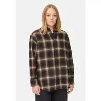 Camel active Baumwollbluse mit Brusttasche in Kaviar | Gr.: XXL