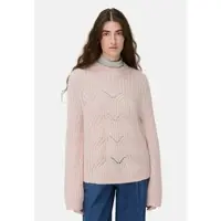 Camel active Pullover mit strukturiertem Strickmuster in Lilarosa | Gr.: L