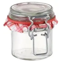 Tescoma Einkochglas und Bügelverschluss DELLA CASA 100 ml in rot | Gr.: 5 L