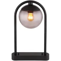 Globo Außenleuchte, Stehlampe, Metall Glas, H 50 cm
