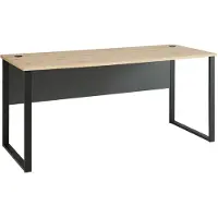 Innostyle Schreibtisch MEMPHIS Artisan Eiche - Metallgestell schwarz 170 x 73 cm
