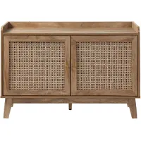 CALICOSY 2-türiges Sideboard aus Rattangeflecht, B 110 cm – PALMO