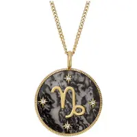 Fossil - Gold-plated necklace Capricorn Written in the Stars JF04847710