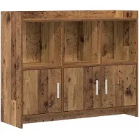 vidaXL Sideboard Altholz 98,5 x 33 x 80 cm Holzwerkstoff