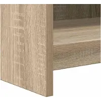 vidaXL TV-Schränk 168 x 33 x 47 cm Sonoma-Eiche Holzwerkstoff