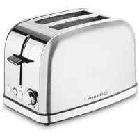 Philco 2-Scheiben-Toaster Phta 4000, 950 W, mit Abtaufunktion und herausnehmbarem Krümelfach