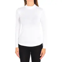 Q-En Damen Langarm-Bambus-Unterhemd Q712