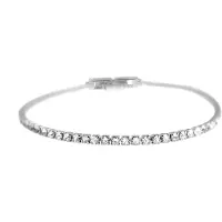 Luxenter Rhodium plattiert Brillant Zirkonia Armband - Kayla