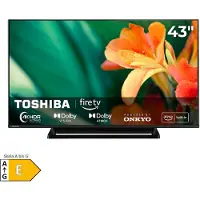 Toshiba 43UF3F63DAR Fernseher 43 Zoll Smart TV Fire TV, 4K UHD, Dolby Vision HDR, Onkyo Sound (2026)