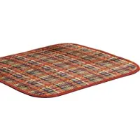 Erwin Müller Inkontinenz-Sitzauflage 5er-Pack in karo rot | Gr.: onesize