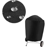OEM VHV - Grillabdeckung - wasserdichte Grillabdeckung 75x70 cm - Polyester, wasserdicht, staubabweisend - für Garten, Terrasse und Außenküche