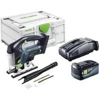 Festool PSBC 420 EB-Basic Akku Pendelstichsäge 18 V 120 mm Brushless + 1x Akku 5,0 Ah + Schnellladegerät + Systainer