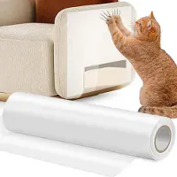 RPSTrading Kratzschutz Katze Tape, Sofa Transparent Kratzschutz Katze Kratzschutz 30cm x 3m Kratzfolie Selbstklebend für Katzenfür Möbel Couch Tür Wand Kratzabwehr