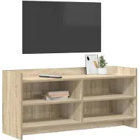 vidaXL TV-Schränk 100 x 33 x 47 cm Sonoma-Eiche Holzwerkstoff