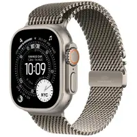 Apple Watch Ultra 3 Smartwatch 49mm Natural/Milanese S meww4, 1.98