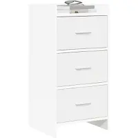 vidaXL Sideboard Weiß 40 x 36 x 80 cm Holzwerkstoff