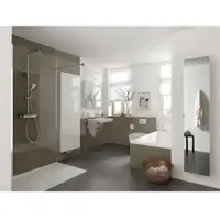 Hsk Renodeco Aluverbund Wandverkleidung 100x255cm, Struktur- Hochglanz und Uni-Dekore
