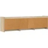 vidaXL TV-Schränk 168 x 33 x 47 cm Sonoma-Eiche Holzwerkstoff