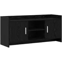 vidaXL TV-Schränk 102 x 33 x 47 cm Schwarze Eiche Holzwerkstoff