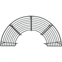 vidaXL Baumbank 4-Sitzanzahl 160 x 80 x 44 cm Stahl Silber Grau