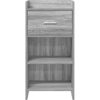 vidaXL Sideboard Grau Sonoma 40 x 36 x 80 cm Holzwerkstoff
