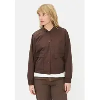 Camel active Indoor Blazer mit Bomberkragen in Braun | Gr.: 44