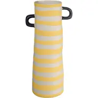 Asa selection Vase Rayu Yellow Striped 10 x 28 cm