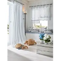 HEINE Dekostore in offwhite-blau | Gr.: 225-x-140cm
