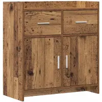 vidaXL Sideboard Altholz 75 x 36 x 80 cm Holzwerkstoff