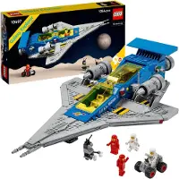 LEGO 10497 Icons Entdeckerraumschiff, Raumschiffmodell zum 90-jährigen Jubiläum, Sammleredition, Weltraum Set mit Astronautenfiguren, Geschenkidee