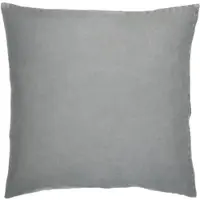 Ib Laursen Leinen-Kissenbezug 50x50 cm einfarbig in smoke | Gr.: onesize