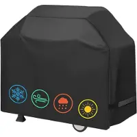 OEM VHV - Grillabdeckung - wasserdichte Grillabdeckung - wasserdicht, UV-beständig - für Garten, Terrasse und Außenküche