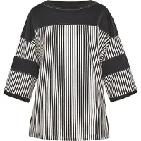 Usha Bluse Frauen mehrfarbig schwarz