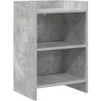vidaXL Nachttische Betongrau 40 x 30 x 60 cm Holzwerkstoff 8011001