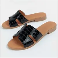Purapiel Flache Sandale Hacca3 Schwarz