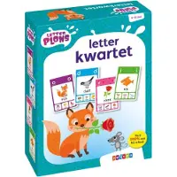 Merkloos Letterplons Letterkwartet
