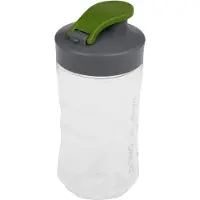 Domo DO492BL-BK, Mixer-Flasche, Grün, Transparent, 0,3 l, DO434BL DO435BL DO436BL DO481BL DO491BL DO492BL DO495BL