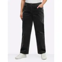 Sheego Cord-Hose in schwarz | Gr.: 56