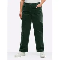 Sheego Cord-Hose in moos | Gr.: 50