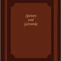 ADINA Speisekarte Menümappe A4 dunkelbraun / braun
