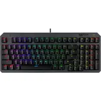 Asus TUF Gaming K3 Gen II, Kabelgebunden, USB, Optomechanischer Schlüsselschalter, QWERTY, RGB-LED, Schwarz