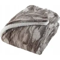 Douceur D`Interieur Plaid Imitation Fell "Karibu" 180x220cm Natur