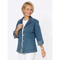 Witt Weiden Jeans-Blazer in blue-bleached | Gr.: 40
