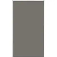 vidaXL Verdunkelungsrollo Grau 140x230cm Stoffbreite 136,6cm Polyester